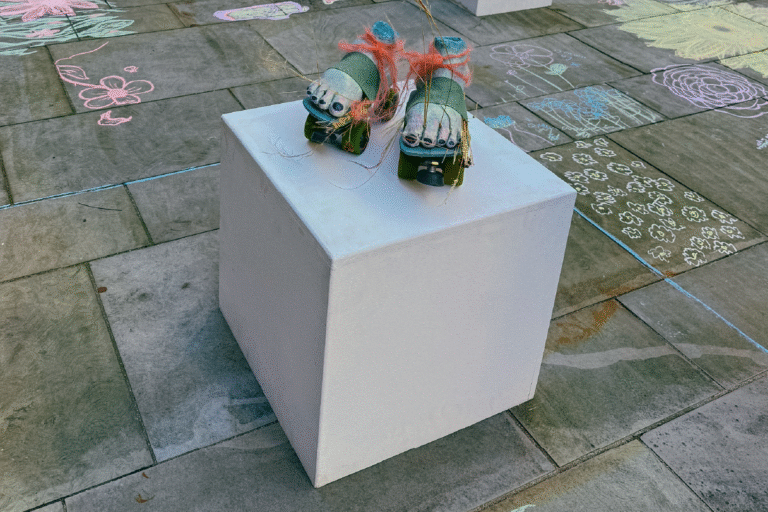 Watch A Garden Grow Group Show, NMAG Courtyard, Northampton photographed by Joe Jarvis